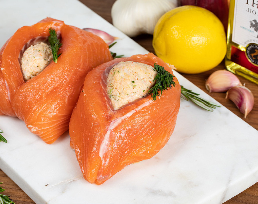 Stuffed Salmon