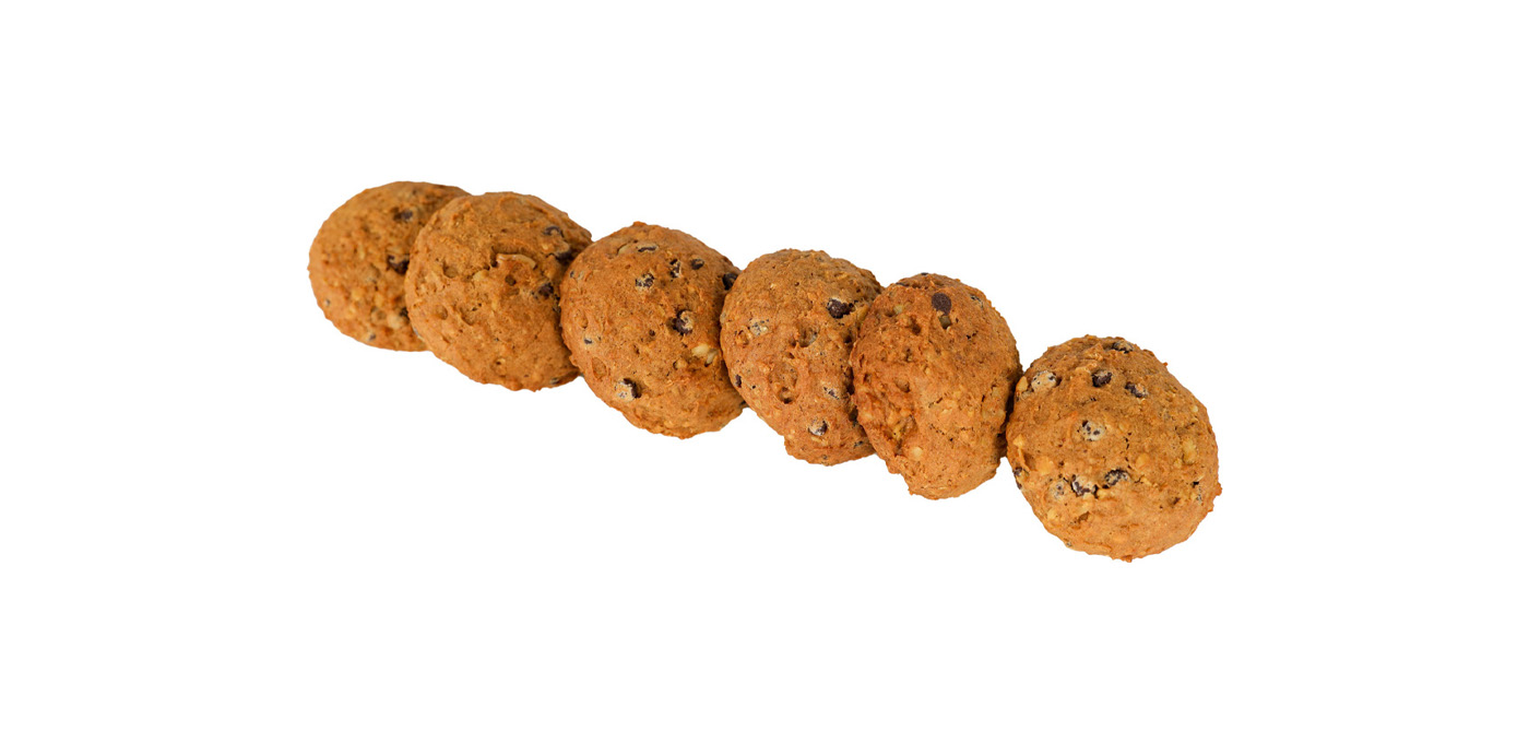 Pumpkin Oat Chocolate Chip Cookies