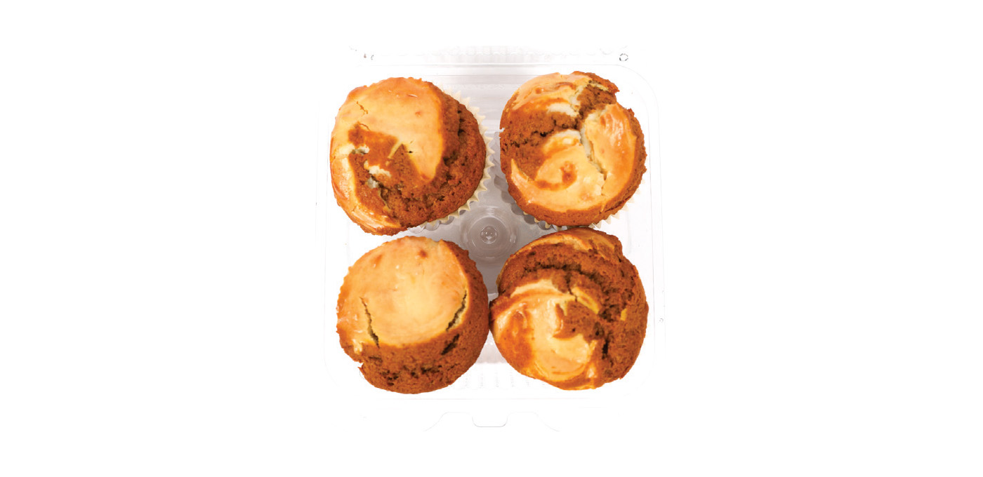Pumpkin Cream Cheese Swirl Muffins